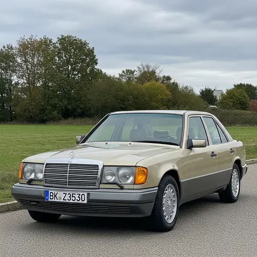 Classic 1990 Mercedes Car Image