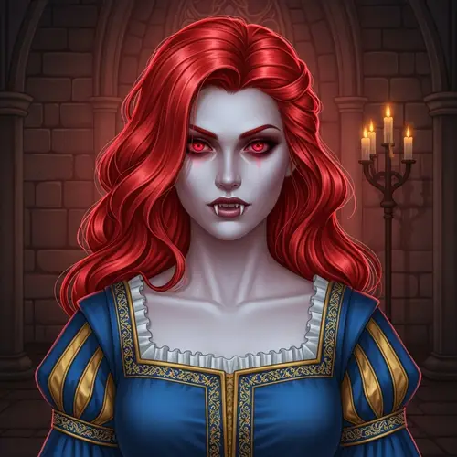 Triss Merigold Vampire Transformation: Stunning Artwork
