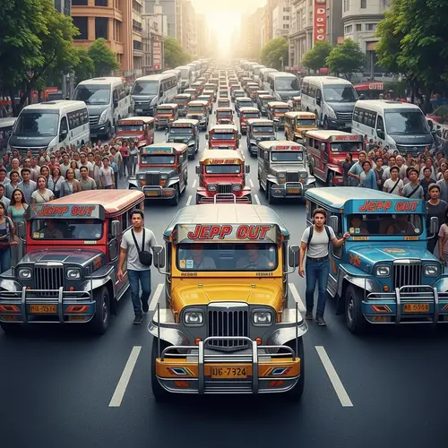 Jeepney Phase-Out Event in the Philippines: Symbolizing Change
