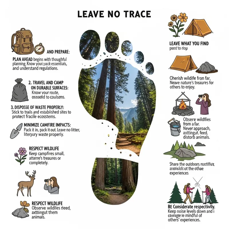 Create a Captivating Poster for The Leave No Trace Principle Create a Captivating Poster for The Leave No Trace Principle