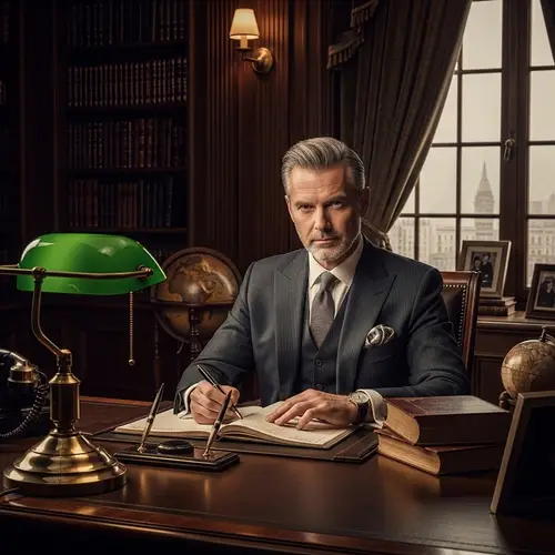 Vintage Style CEO - The Ultimate Leader | Website Name