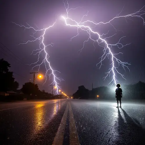 Thunderstruck Street - Mysterious and Powerful Atmosphere