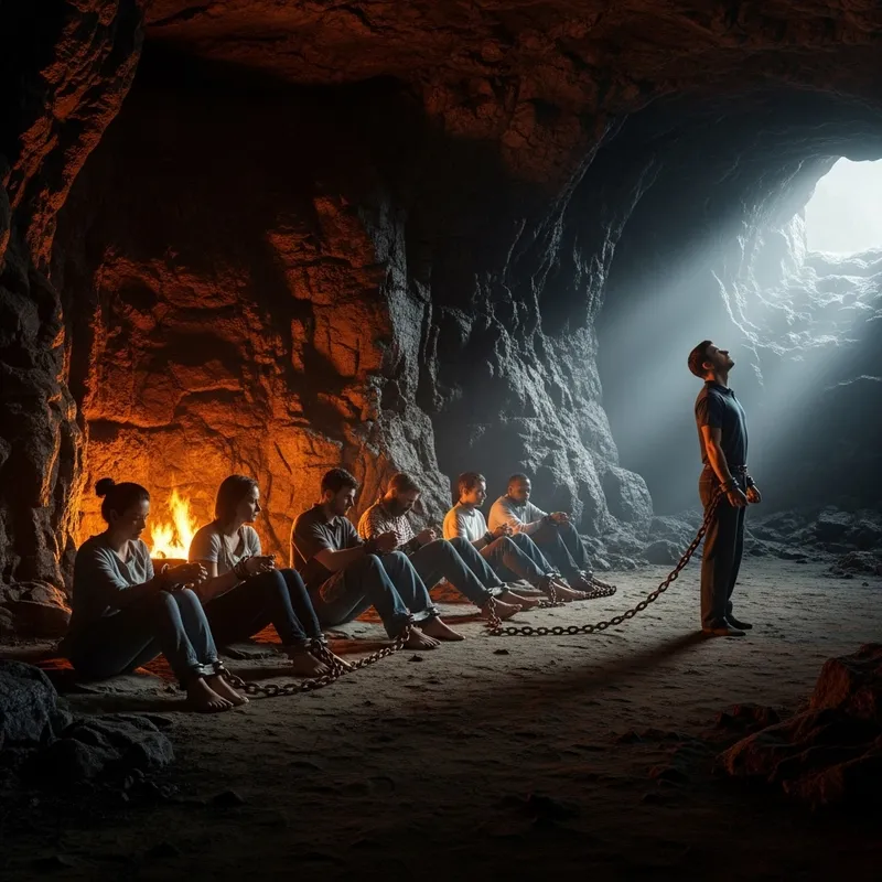 Journey from Darkness to Enlightenment: Breakthrough in Cavern