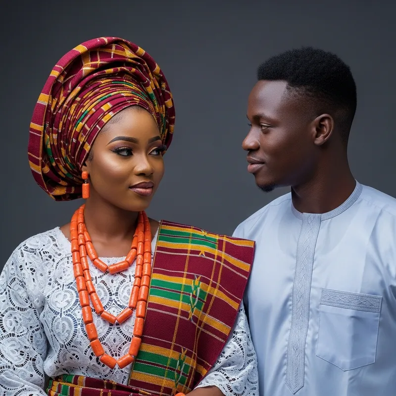Yoruba Girl in Cultural Attire and Hausa Guy's Love Story