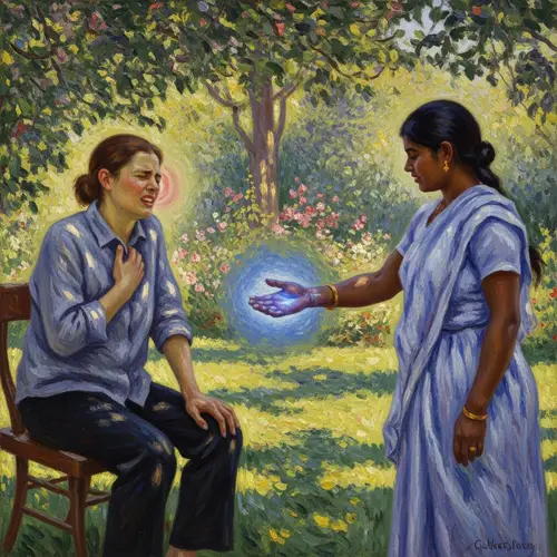 Pain Alleviation in Artistic Impressionist Style