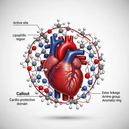 Cardioprotector: Realistic Cardio-Protective Drug Graphic