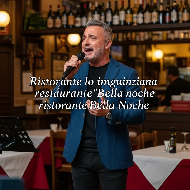 Mr Paolo Conte's Touching Serenade at Ristorante Bella Noche