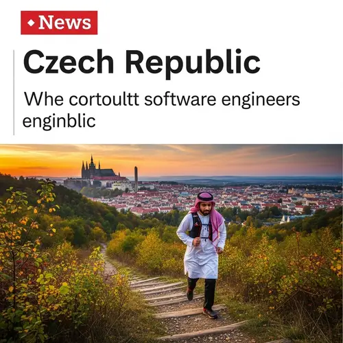 Courageous Middle-Eastern Software Engineer's Adventure in Czech Republic