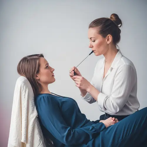 Scandinavian Hypnotherapist in Mesmerizing Pastel Colors