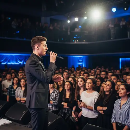 Young Bulgarian Singer Captivates Diverse Audience