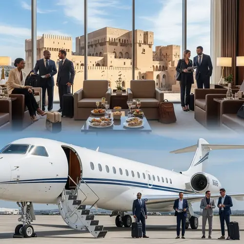 Luxury Airplane Tickets to Algeria | Grand Private Jet & Elegant Airport Lounge