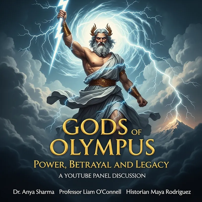 Zeus in Greek Mythology: Muscular God of Lightning - Book Summary