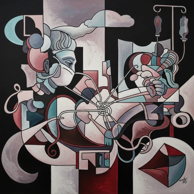 Abstract Interpretation of Medical Procedures in Modernist Art