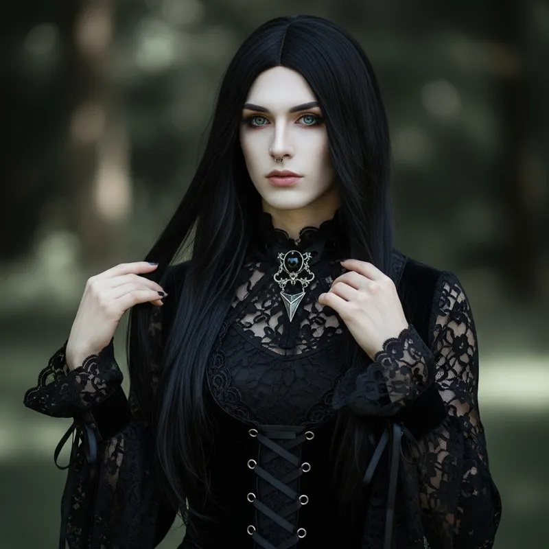 Gothic Elegance: Captivating Beauty in Nature