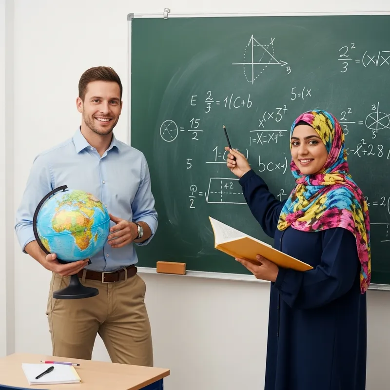 Inspiring Teacher in a Diverse Classroom | Learning Environment