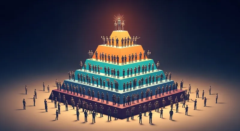 Commitment Pyramid: Navigating Group Engagement Levels