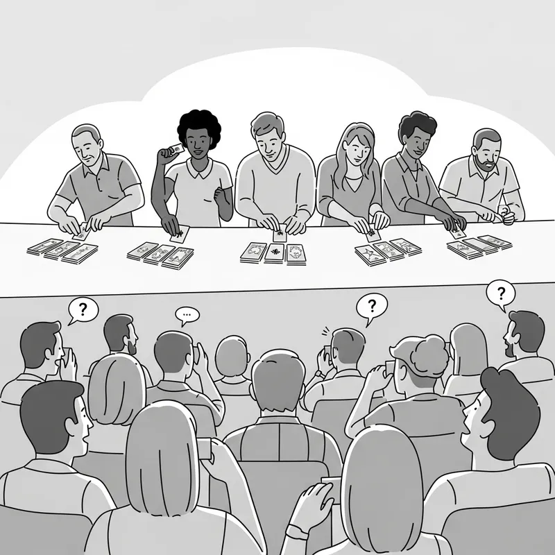 Minimalist Humorous Tarot Card Show: Funny Fortune Telling