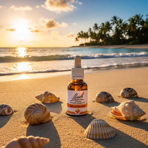 Bach Flower Remedy on Beach Paradise | Soothing Wellness Therapy