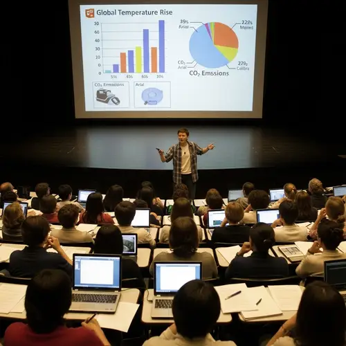 Passionate Environmental Presentation in 2006