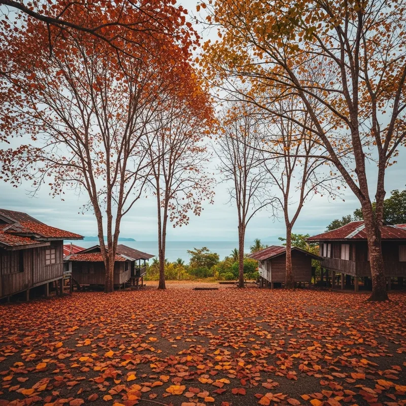 Rustic Autumn in Philippines: Tranquil Beauty and Overwhelming Charm