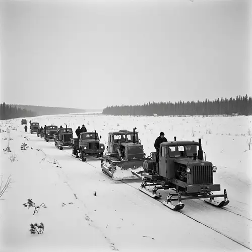 Establishment of Novy Urengoy: Pioneering Trek in December 1973