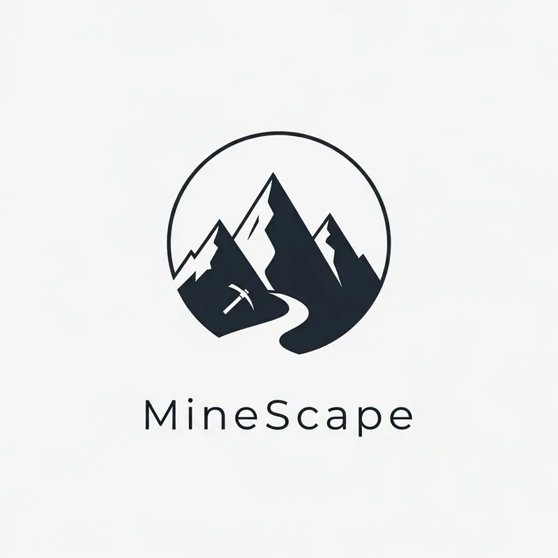 Simplistic Mining Logo Design | Logo Designers Simplistic Mining Logo Design | Logo Designers