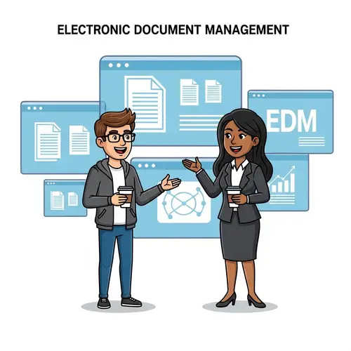 Humorous Conversation on Electronic Document Management | GED Discussion