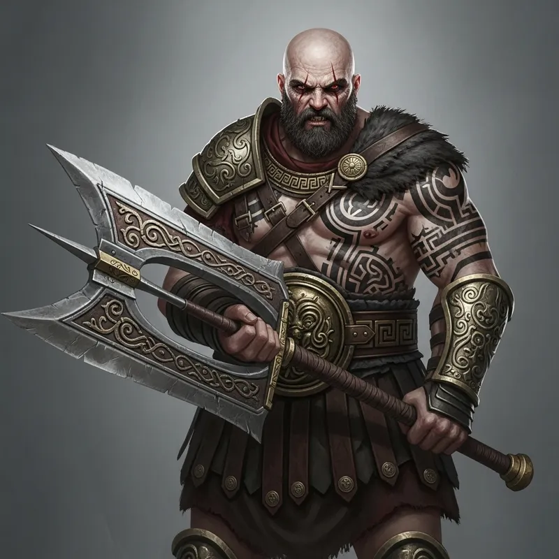 Kratos: Legendary Greek Warrior | Ancient Myths & Legends