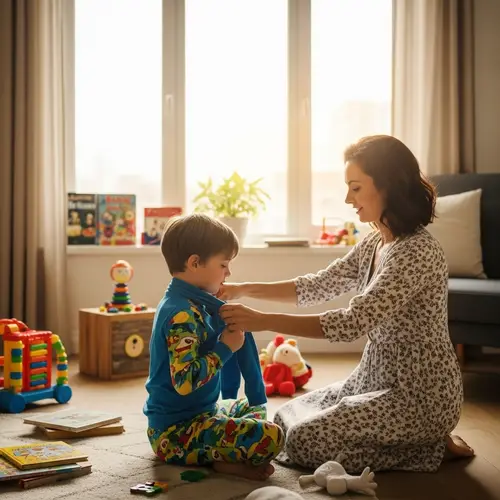 Caring Moments: Mother and Child Bonding