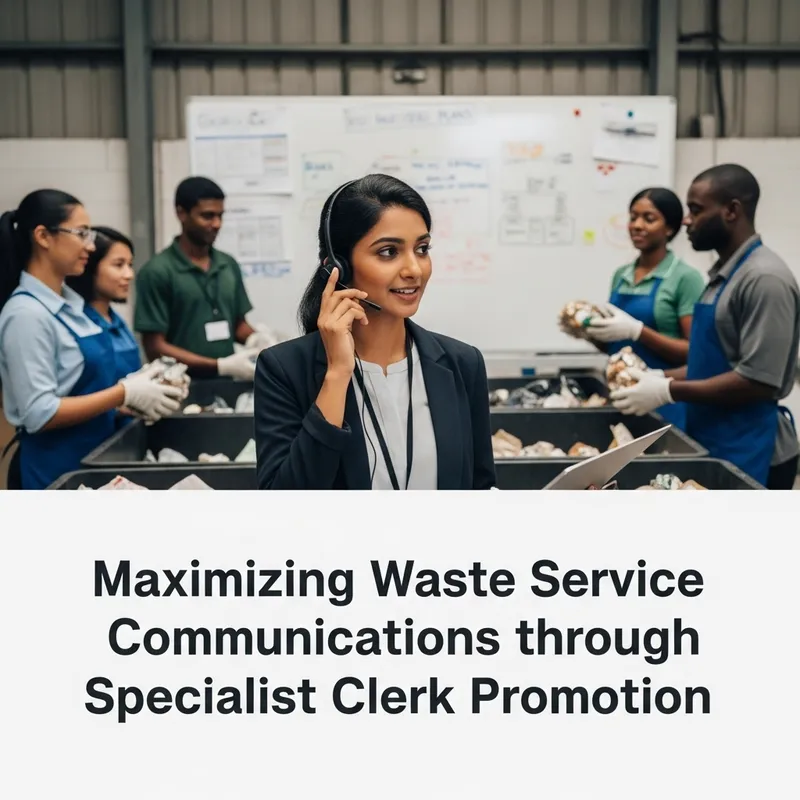 Maximizing Waste Service Communications & Clerk Promotion