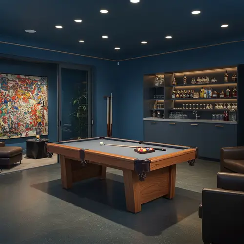 Stylish Modern Billiards Room Designs