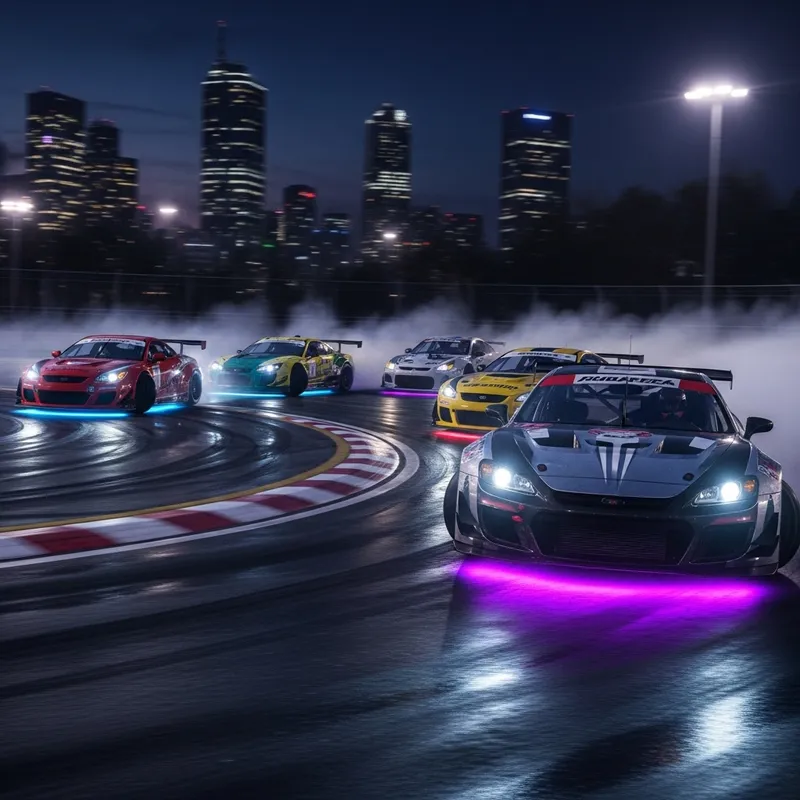 Night Street Racing with Neon Cars | Need for Speed No Limits