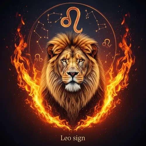 Majestic Leo: Strength, Courage, Leadership
