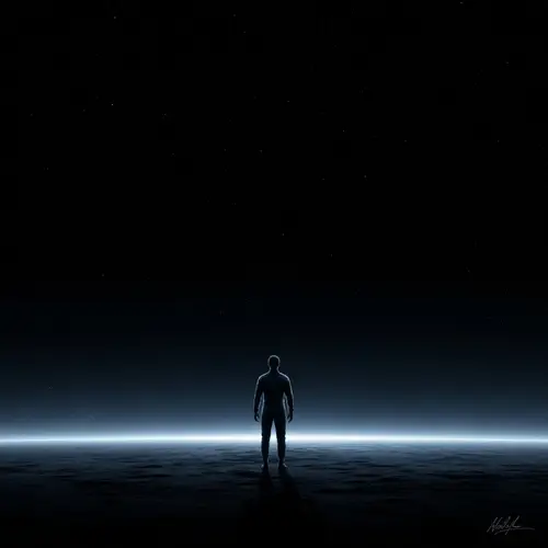 Cosmic Solitude: A Journey Through Space