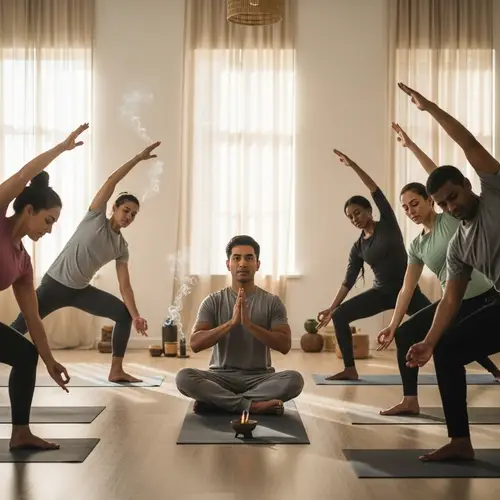 Diverse and Calming Yoga Sequence for Meditation