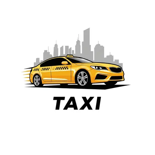 Professional Taxi Service Logo Design