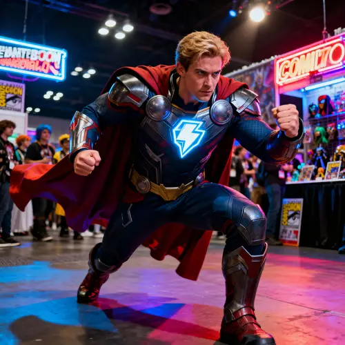 Epic Superhero Cosplay at Comic Con