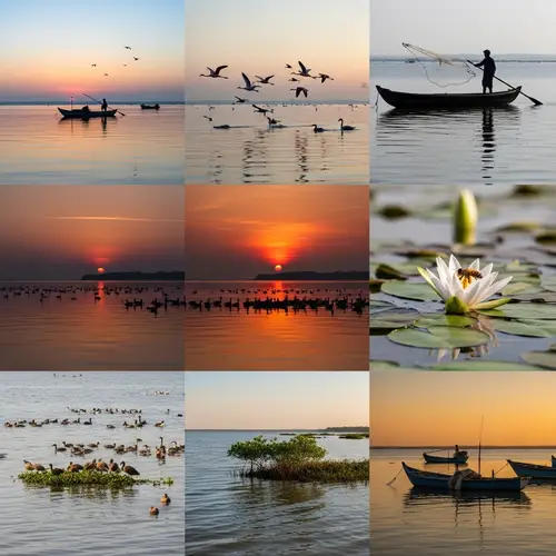 Tranquil Beauty of Chilika Lake: Stunning Snapshots