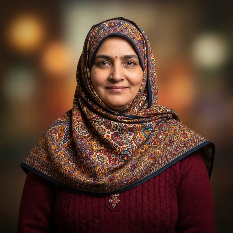 Woman Wearing Hijab - Cultural Diversity