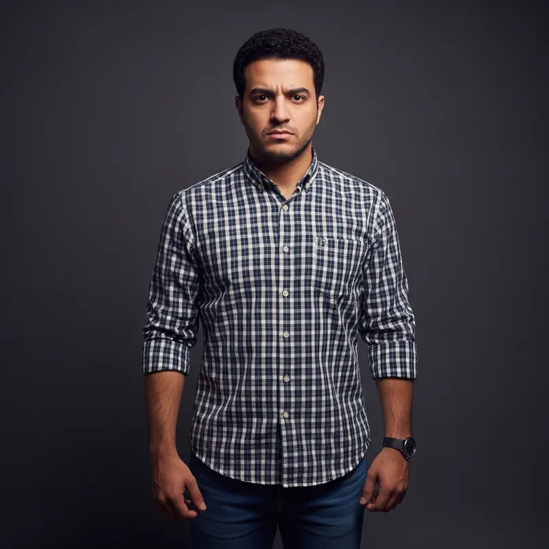 Furious Middle-Eastern Man | Intense Expression