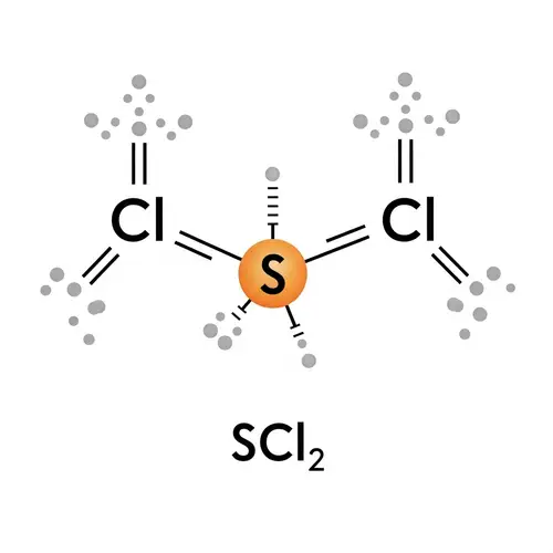 Sulfur Dichloride Lewis Structure | Valence Electrons Included