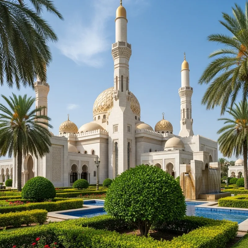 Elegant Islamic Architecture: Tradition & Serenity