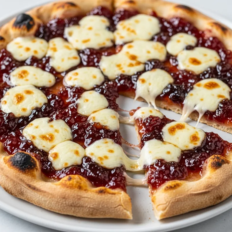 Delicious Jam and Cheese Pizza Twist