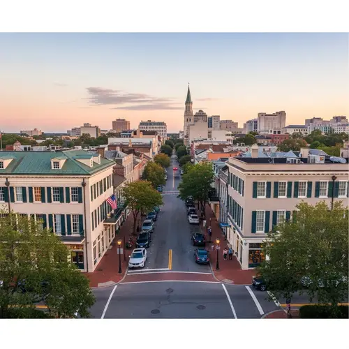 Charming Cityscape: A Modern Savannah Experience