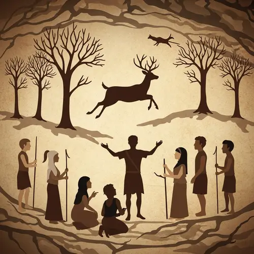 Academic Exploration: Scholar and Diverse Students Hunting Experience