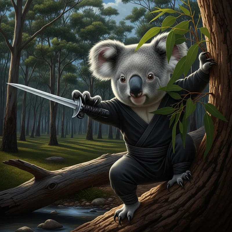 Koala Ninja | Expert in Eucalyptus Forest