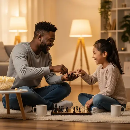 Heartwarming Father Daughter Chess Bonding | Quality Family Time