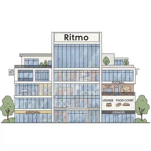 Modern and Minimalistic Building with Diverse Amenities | Ritmo