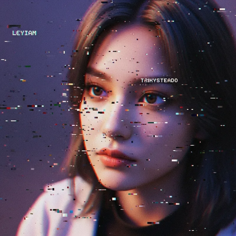 Pixelated Glitch Art of Nostalgic Radioactive Dreams Scene