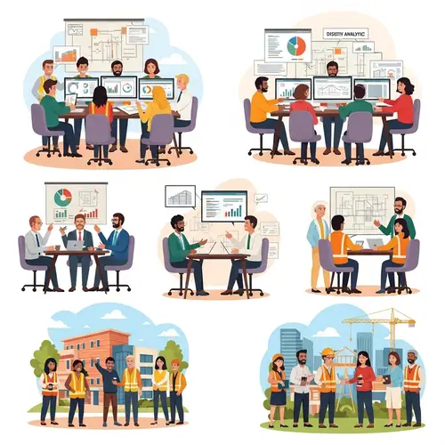 Diverse Construction Management Team Enhancing Communities